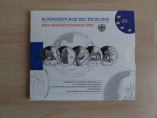 5 x 10€ Deutschland Silber