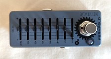 Fame Fernfeld Equalizer Gitarren Bass 7 Frequenzbänder Level-Regler True Bypass