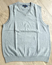 Original CLUB ROOM  Pullunder Golfwear Gr. S Grau Unisex Neuwertig!