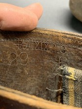 Sächsische Husarenstiefel BA XIX 1913 Stiefel WW1 1914 1918 Verdun Somme Husaren