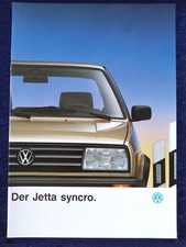 VW Jetta Syncro Prospekt