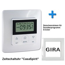 Rolladen Zeitschaltuhr f. GIRA