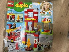 Lego Duplo Feuerwehrwache 10903 OVP Sirene Sound Licht Löschwagen Büro