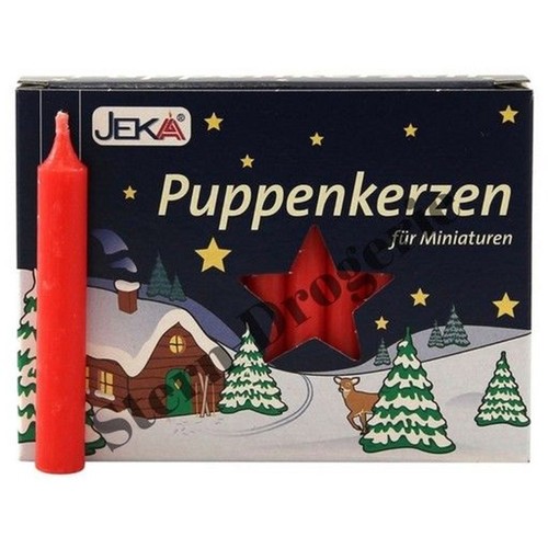 Puppenkerzen mm rot 20 - x,
