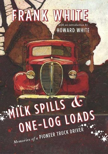 Milk spills and one - one-log, loads