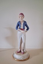 Feine Porzellan Figur einer