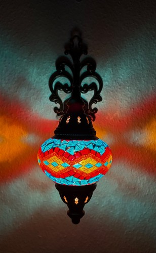 Mosaiklampe wandleuchte - wandleuchte, m
