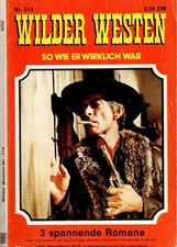 Wilder Westen Sbd. Nr.214 = Die großen Western 37 + Wyatt Earp 14 + 15