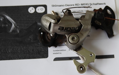 Schaltwerk m510 fach - rd-m510, 9-fach