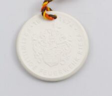 Meissen Münze Andenken freiwillige Feuerwehr 1874-1974 Riesa Handdruckspritze