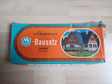 Mamos Modell Spur TT Bausatz mit Bauplan Fortsthaus Modelleisenbahn Haus Gebäude