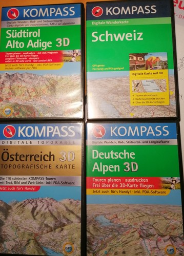 Kompass wanderkarten - 4,