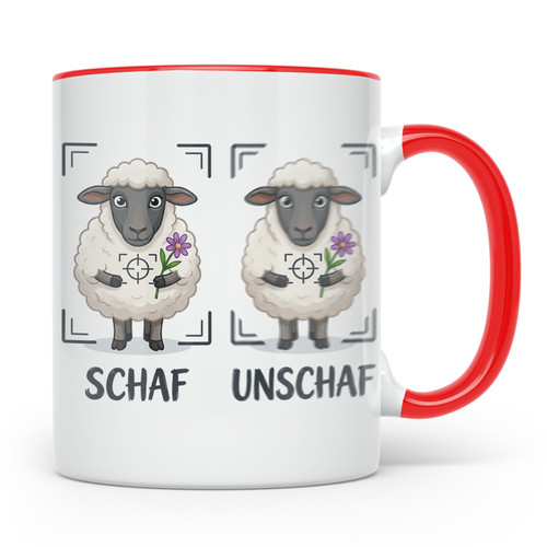 Fotografen tasse schaf unschaf - fotografen,