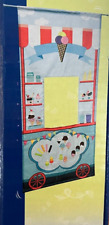 Playland Türspiel zum Aufhängen Eisstand Eis Kasperletheater Neu