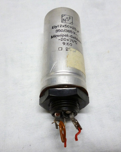 Becherelko 50µf 25µf - becherelko, 50µf+50µf+25µf