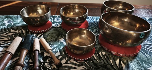 Klangschalenset aus nepal - klangschalenset,