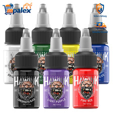 Tattoo Farbe Set 7 Farben 15ml