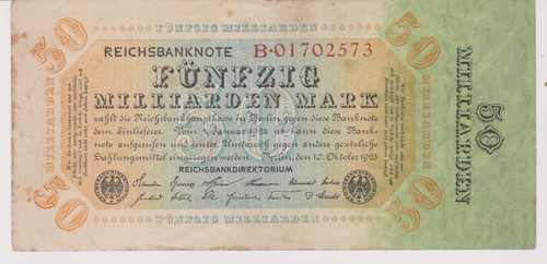 Notgeld milliarden mark - notgeld, 50