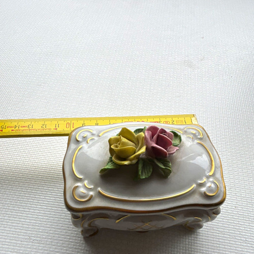 Porzellan schmuckschatulle - porzellan,