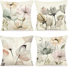 Blumen kissenbezug set - blumen,