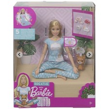 Barbie Wellness und Meditationen Joga Puppe und Zubehör Accessories (GNK01) NEU