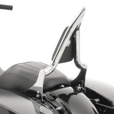 Defekt: Sissybar für Harley