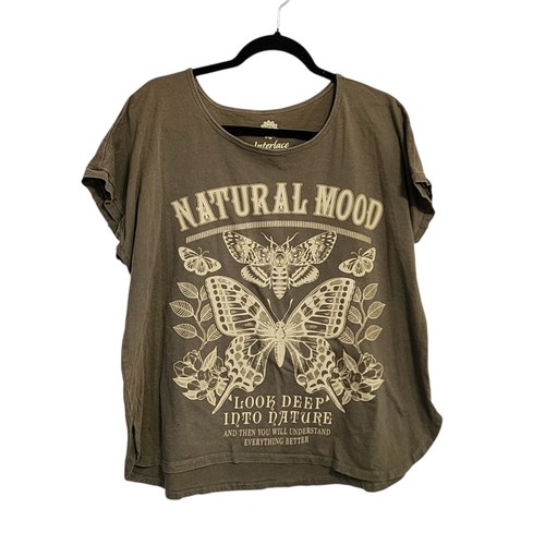 Interlace top green - interlace,