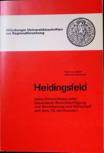 Heidingsfeld seine - :,
