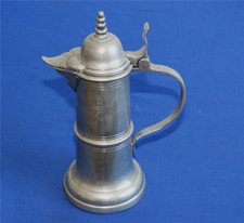 Zinn Kanne Zinnkanne H 22 cm