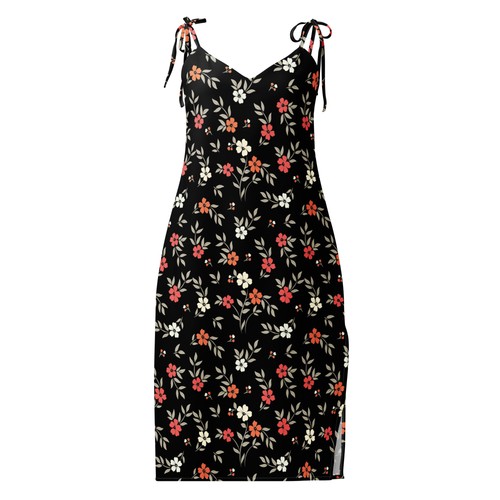Sommerliches midikleid mit - sommerliches,