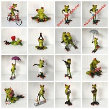 Formano Frosch Varianten Kunststein Bunt Lustig Tiere Herz Liebe Sport Kochen