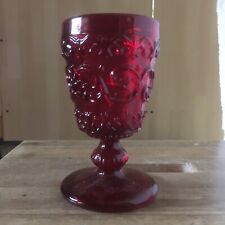 alt Pressglas Fussbecher, Art