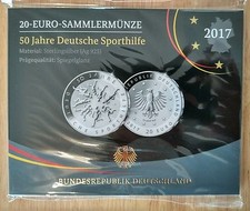 20 EUR Silbermünze 50 J