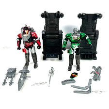 1992 Bandai Winspector Fire Walter Tector Walker Red Green Saban Sentai Vintage