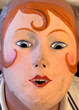 Maske Pappe Pappmachè