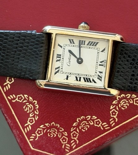 Cartier tank pre - cartier, must"