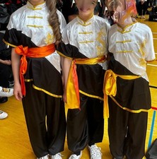 Chang Quan Anzug schwarz/weiß