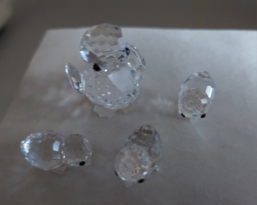 Swarovski silver crystal figur - crystal,