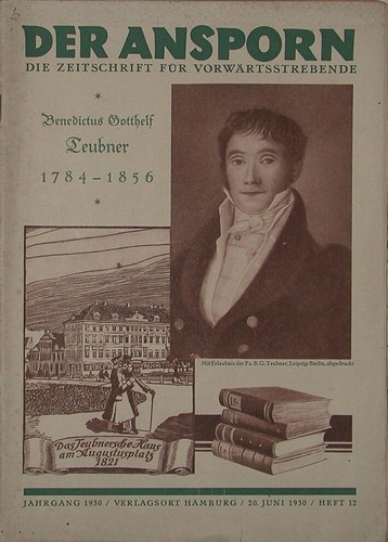Teubner verlagsbuchhandel - teubner,