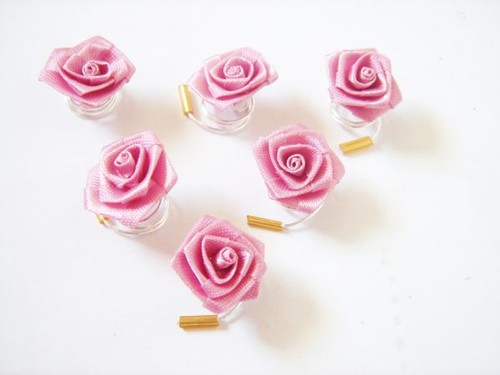 Haarschmuck 6 haarspiralen - haarschmuck,