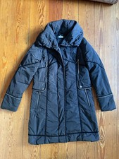 Wega Fashion Mantel Winter Damen schwarz Größe 38 VINTAGE