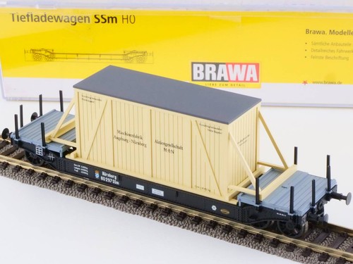 Brawa 47902 tiefladewagen man - brawa,