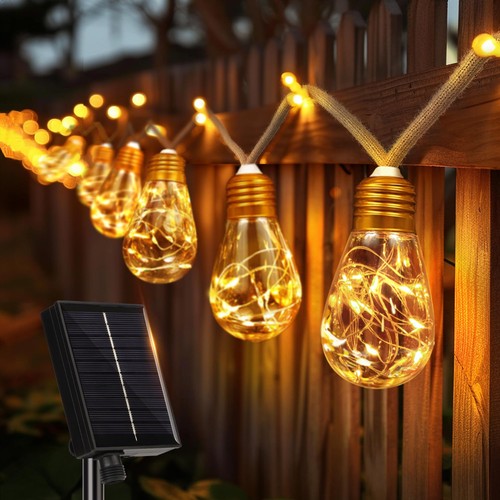 Solar lichterkette außen - solar,