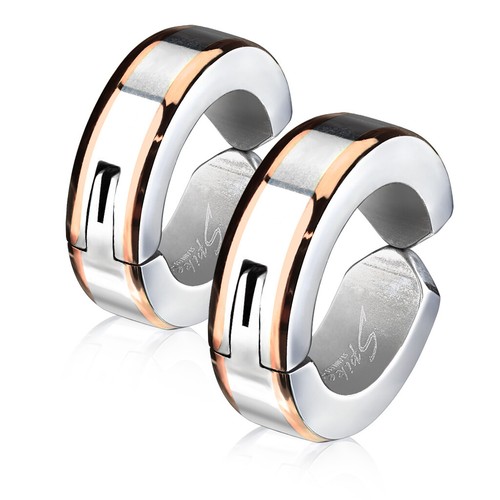 Paar fake creolen clip - 1,