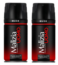 Malizia Uomo MUSK Deo 2 x150ml