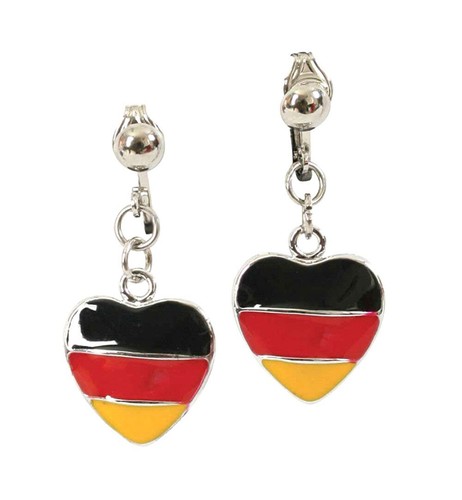 Deutschland metall ohrclips - metall,