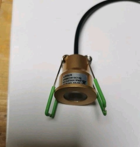 Mini led spots gold - 3w,