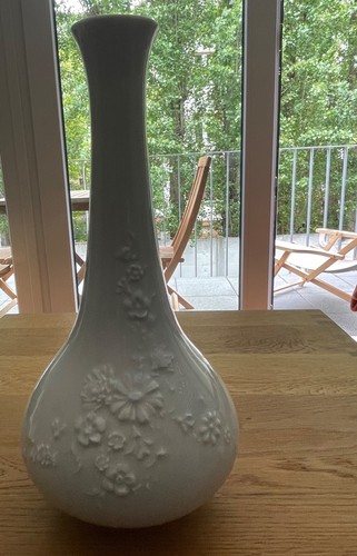 Meissen porzellan vase weiß - meissen,