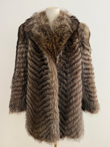 Vintage echtpelz pelzmantel - vintage,