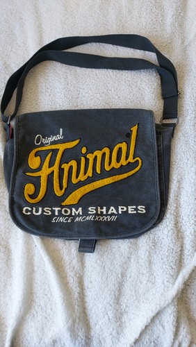 Vintage animal messenger - messenger, bag